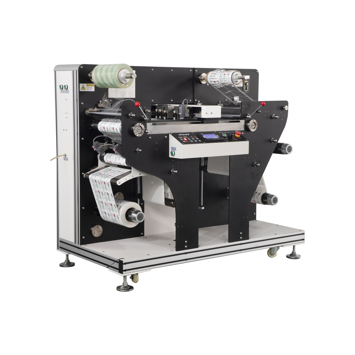 Labelled Function Machine Semi Rotary Label Die Cutting Vicut VR320 Multi Function Automatic ...
